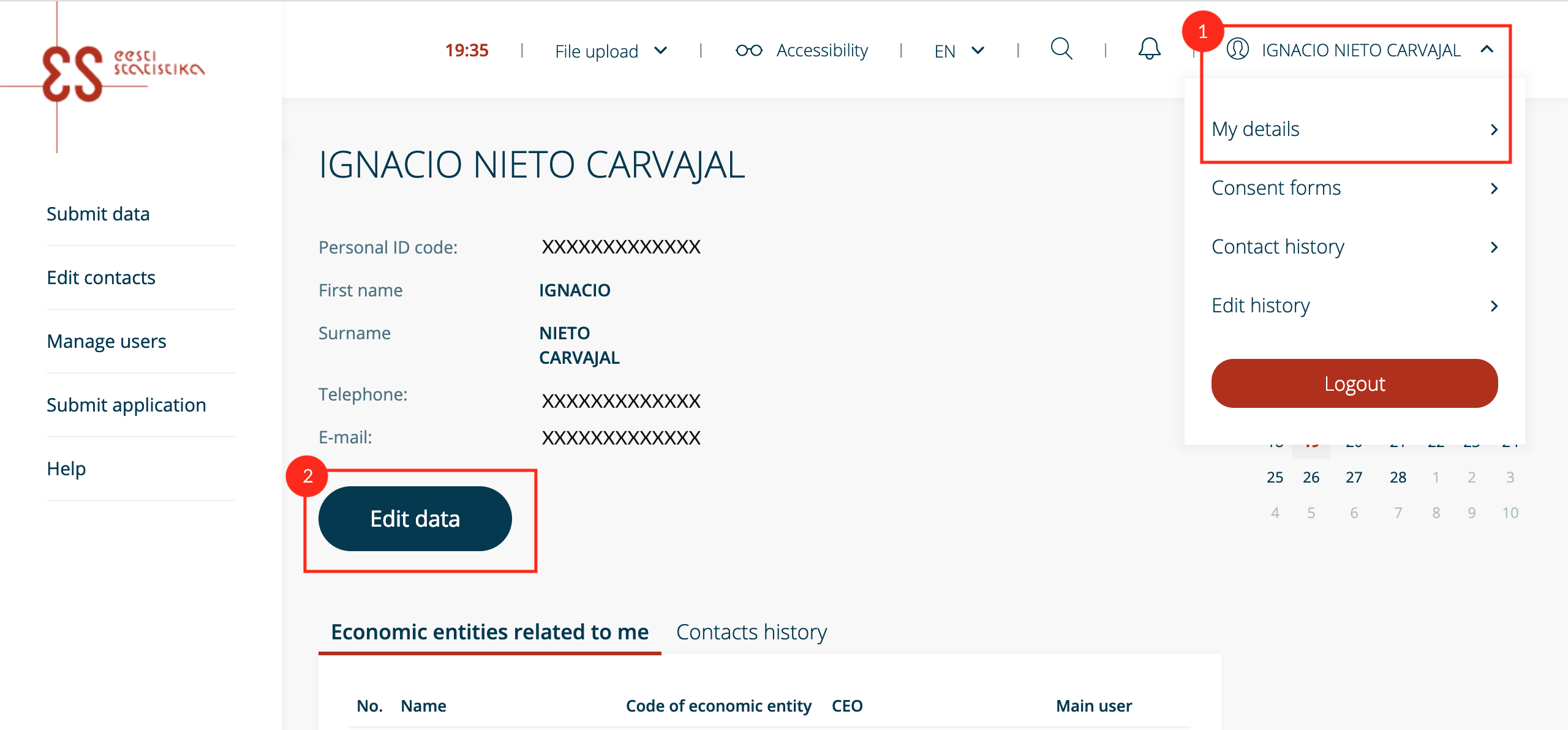 How to Update Your Company Information Estonia in the Statistics Portal