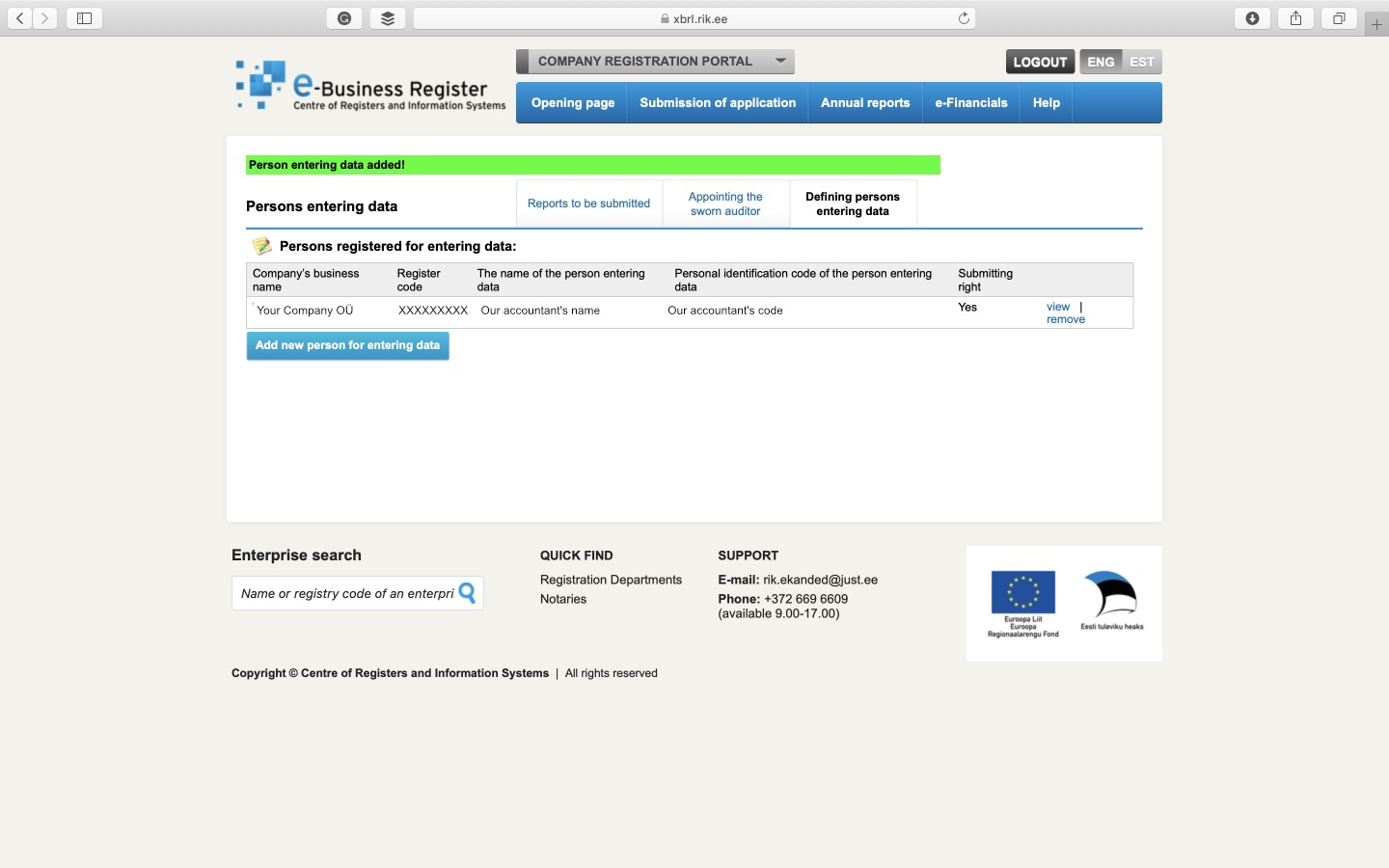 Cómo darnos permiso para realizar el informe anual de actividades de tu empresa en Estonia