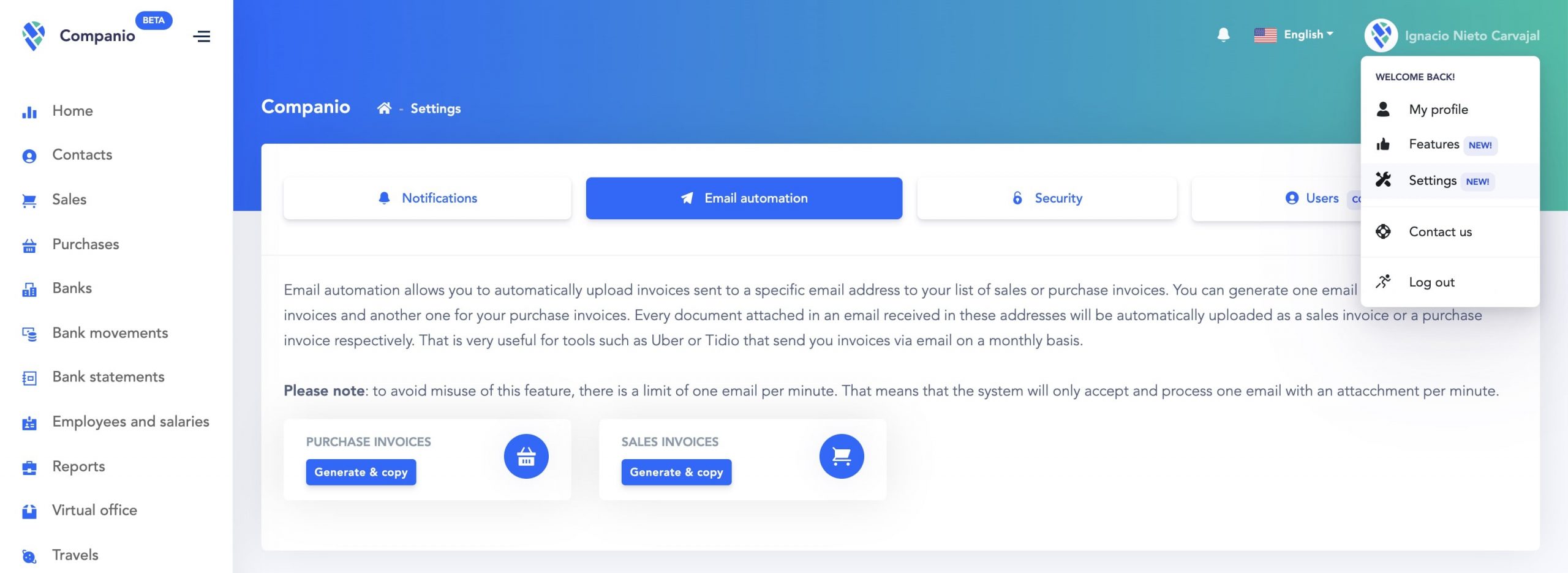 Automation companio step 2