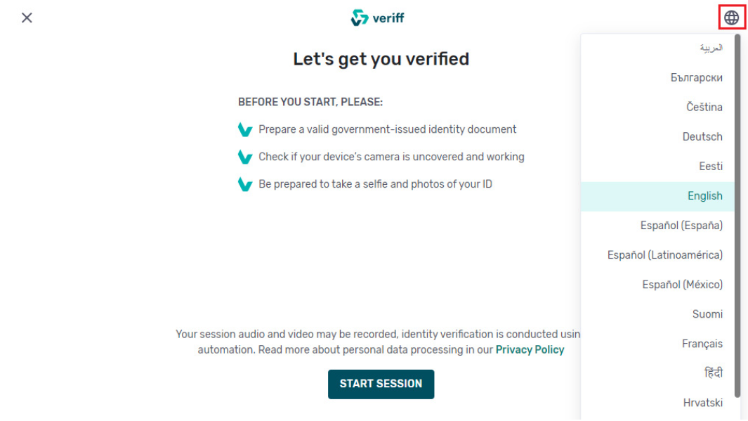 Remote notary authentication via facial recognition