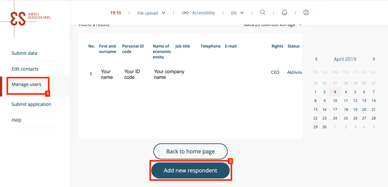 grant permission Step 3