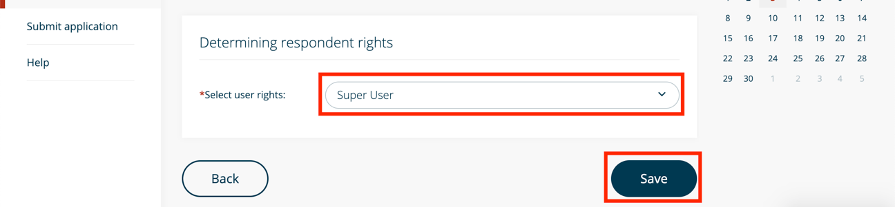 grant permission Step 6