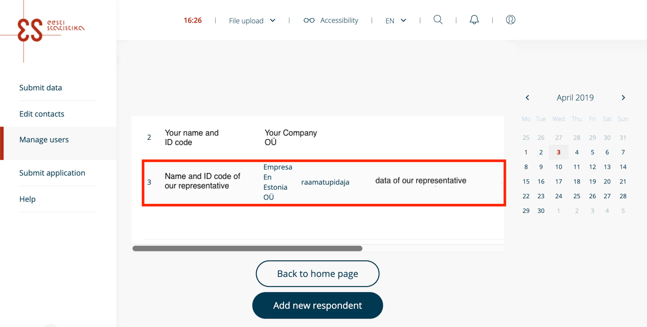 grant permission Step 8