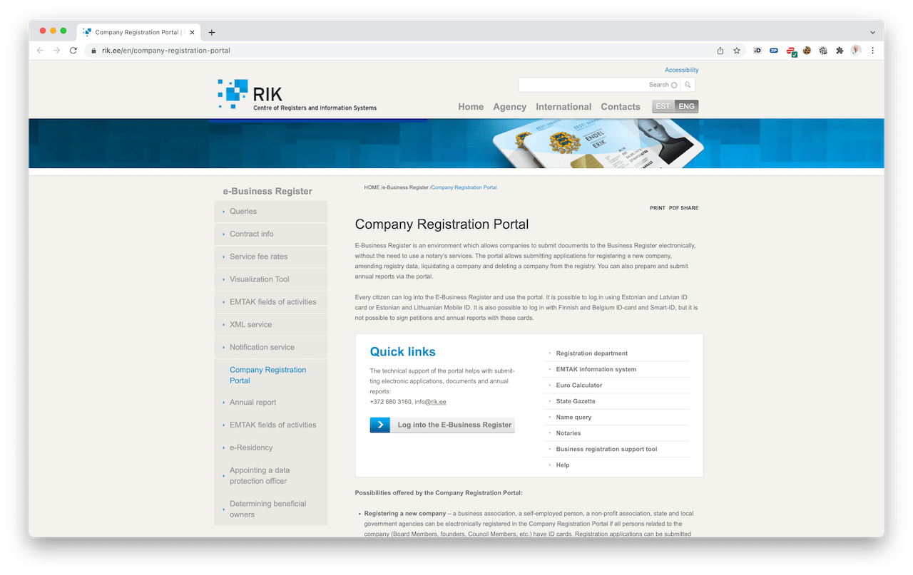 Company Registration Portal
