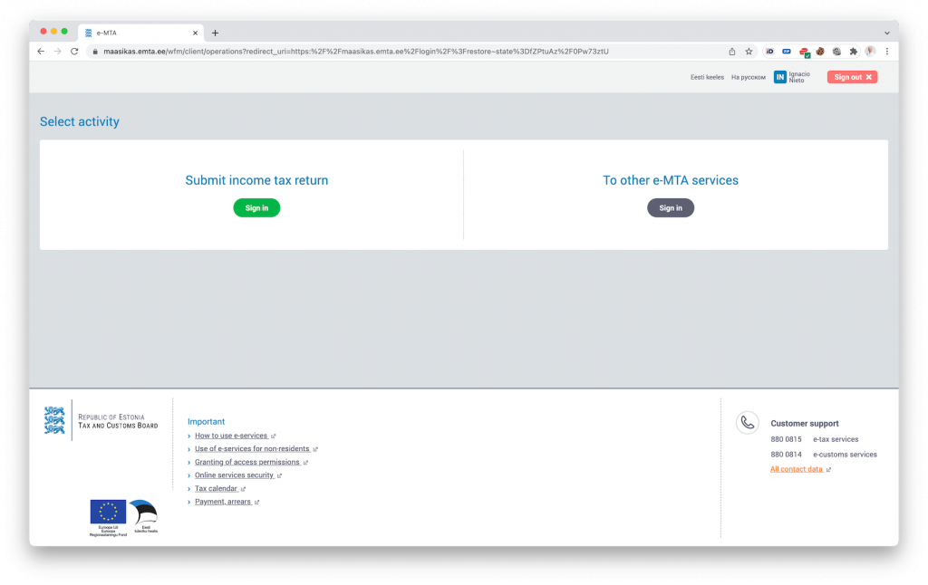 Other e-MTA Services