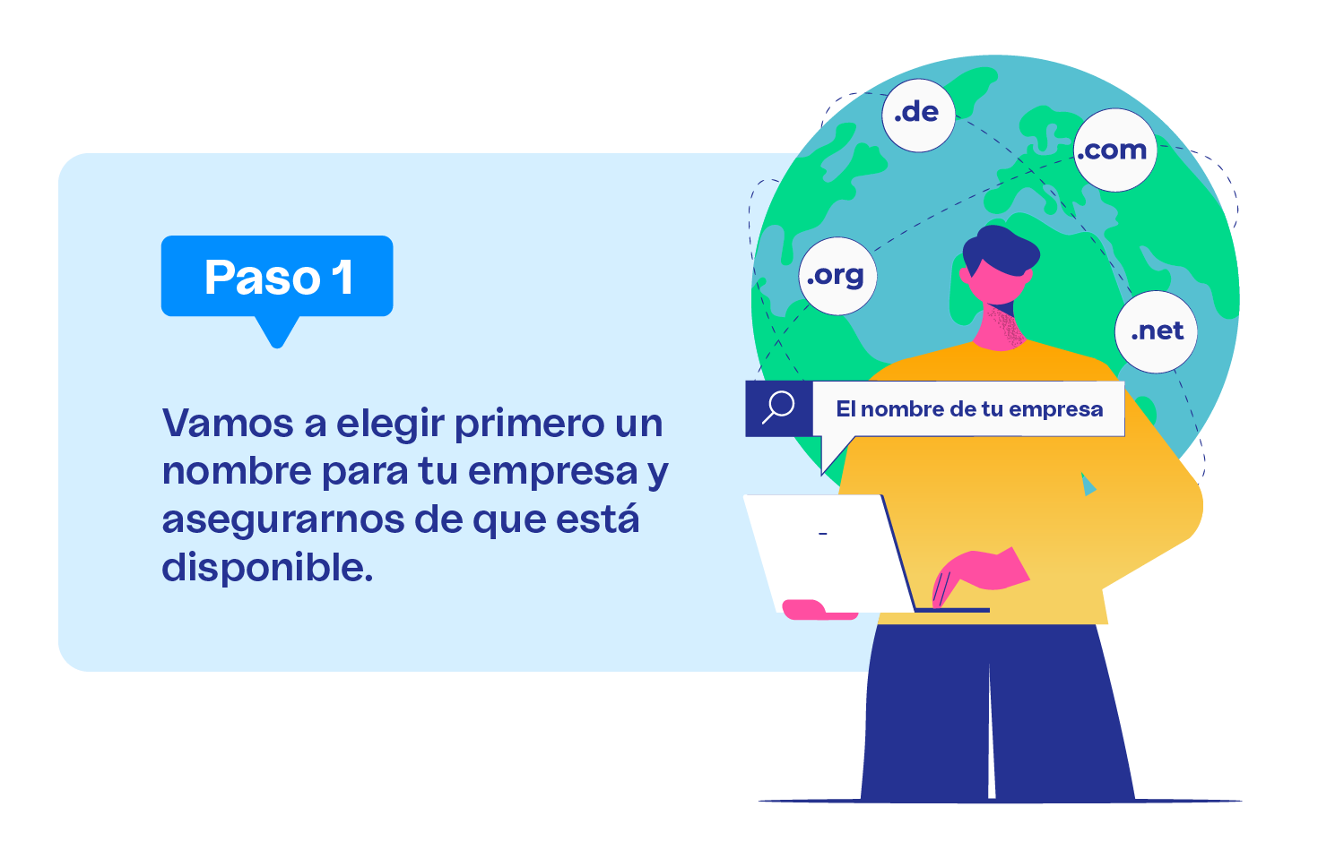 Selecciona el nombre de tu empresa